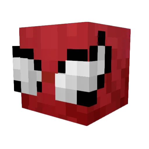 SlimmerPencil8 Minecraft avatar head, 3D render