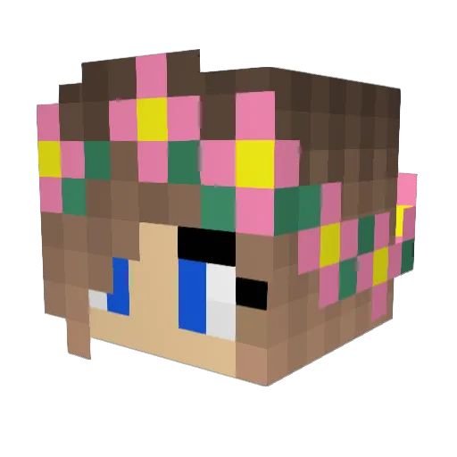 Slimy_Lime Minecraft avatar head, 3D render