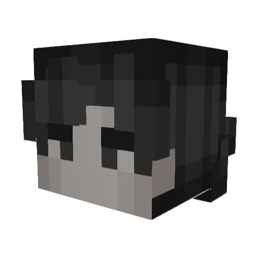 SlinkyLime2 Minecraft avatar head, 3D render