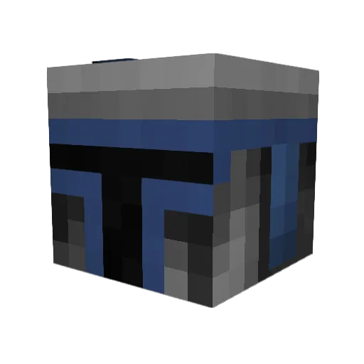 Sliplow Minecraft avatar head, 3D render