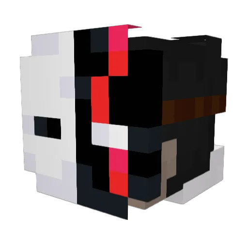 SlipperySmall516 Minecraft avatar head, 3D render