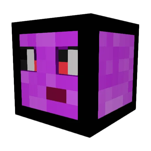 SlipperyStu Minecraft avatar head, 3D render