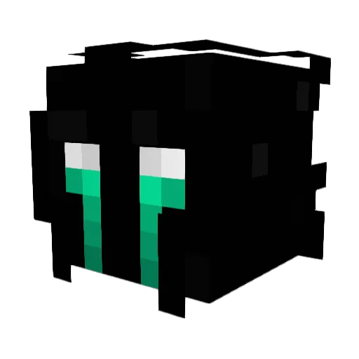 Slippery_Walk Minecraft avatar head, 3D render