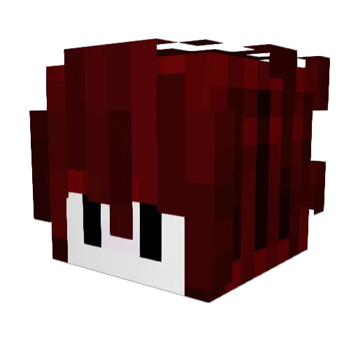 SlippyFinge Minecraft avatar head, 3D render