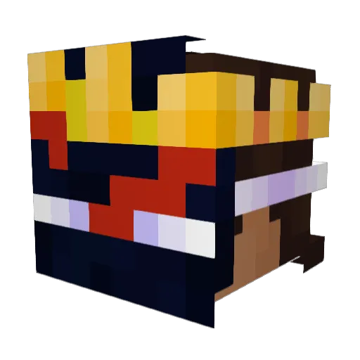 Slipz130 Minecraft avatar head, 3D render