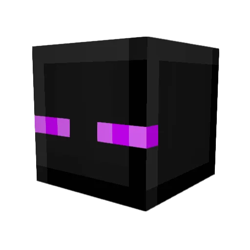 Slirre Minecraft avatar head, 3D render