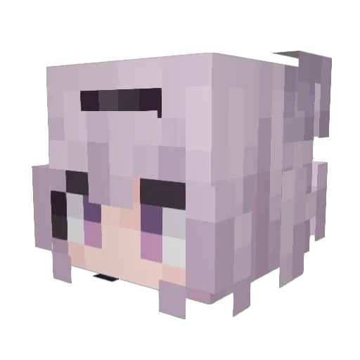 SliteShadow Minecraft avatar head, 3D render