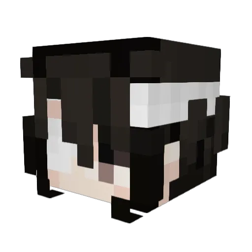 Slixkill Minecraft avatar head, 3D render