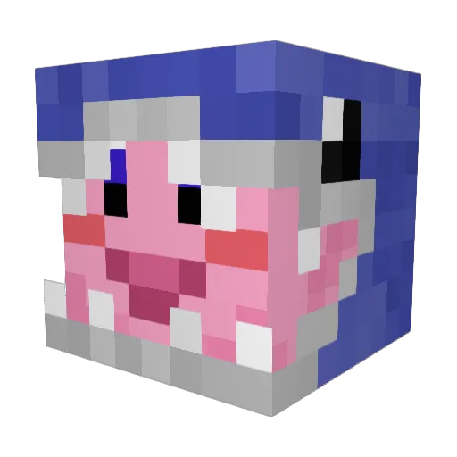 Slnc6006 Minecraft avatar head, 3D render