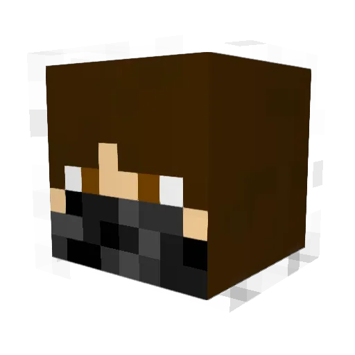 SloKit Minecraft avatar head, 3D render