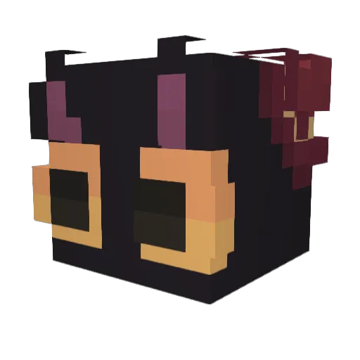 SloNagii Minecraft avatar head, 3D render