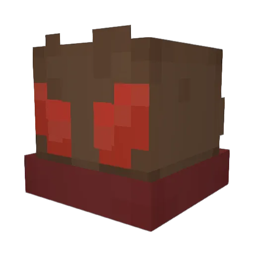 Sloopdoos229 Minecraft avatar head, 3D render
