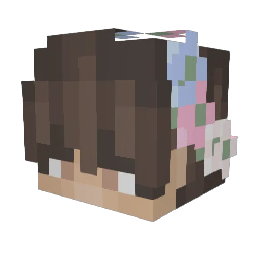 SlothDr Minecraft avatar head, 3D render