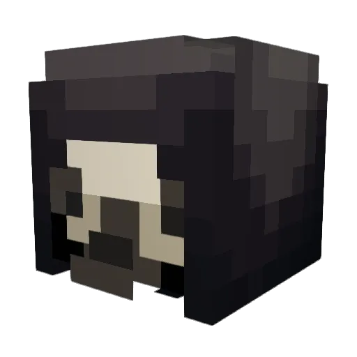 SlothO_o Minecraft avatar head, 3D render