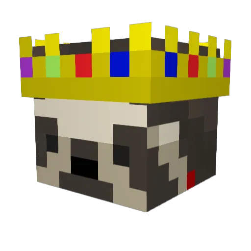SlothPotatoe506 Minecraft avatar head, 3D render