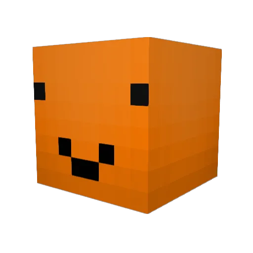 Slovenliness Minecraft avatar head, 3D render