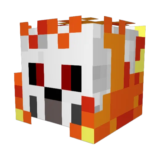 SlowManatee Minecraft avatar head, 3D render