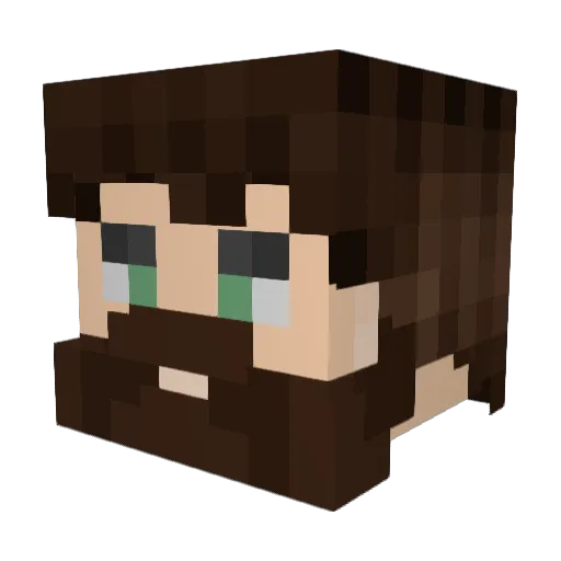 SlowSwift_I Minecraft avatar head, 3D render