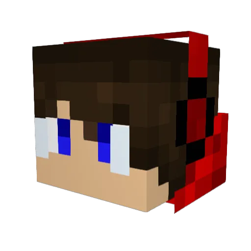 SlowedWhisperPK Minecraft avatar head, 3D render