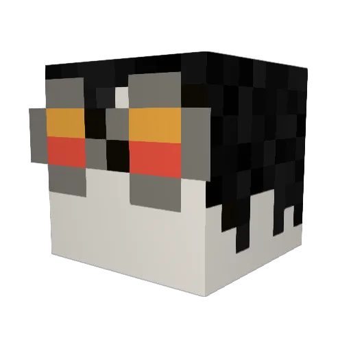 SlowmOytun Minecraft avatar head, 3D render
