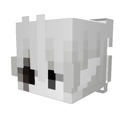 Slowzyyu Minecraft avatar head, 3D render