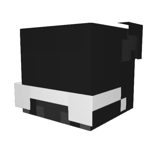 Sloypok1337 Minecraft avatar head, 3D render