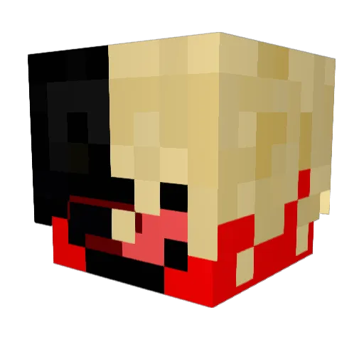 SlugDealer Minecraft avatar head, 3D render