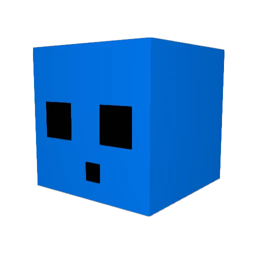 Sluggerrr5 Minecraft avatar head, 3D render