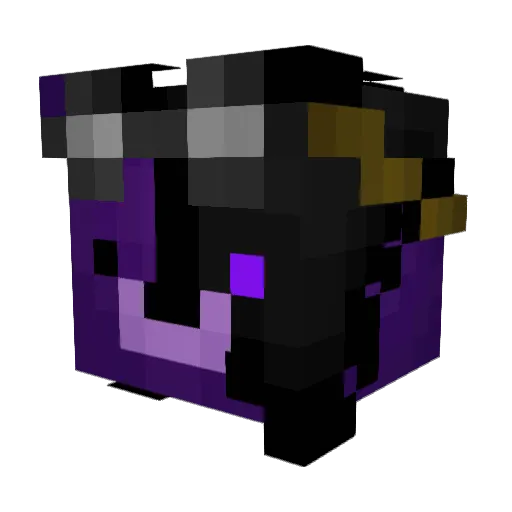Slukt Minecraft avatar head, 3D render