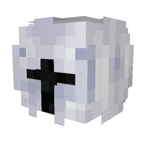 SlumpDonivan Minecraft avatar head, 3D render