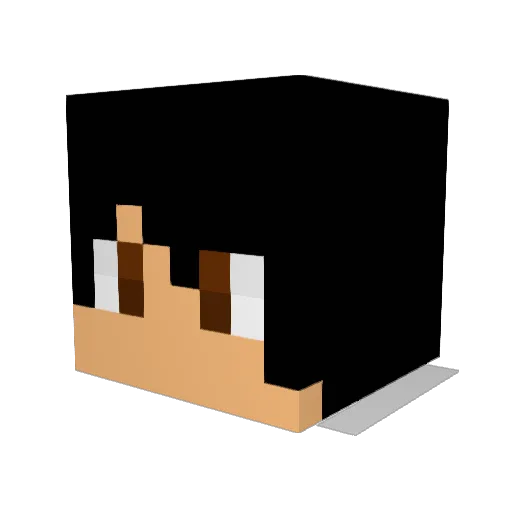 Slumpin149 Minecraft avatar head, 3D render