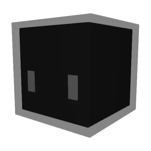 Slundash Minecraft avatar head, 3D render