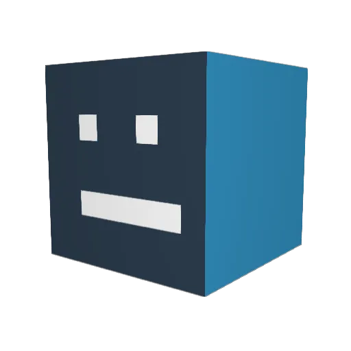 SlurpySwinub Minecraft avatar head, 3D render