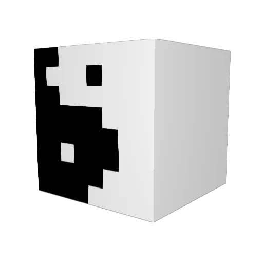 SlushHog Minecraft avatar head, 3D render