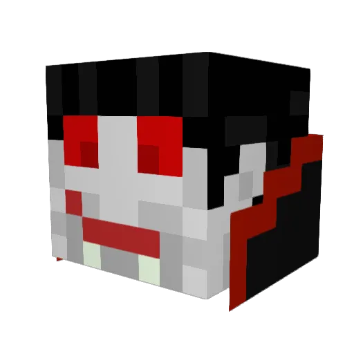 Slushboy64 Minecraft avatar head, 3D render