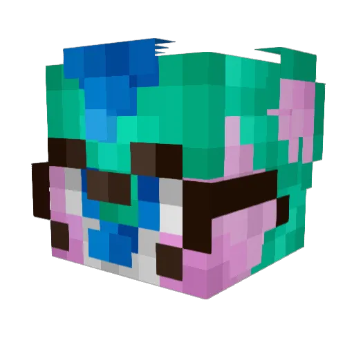 Minecraft-Avatar von Slushie606: Kopf als 3D-Render
