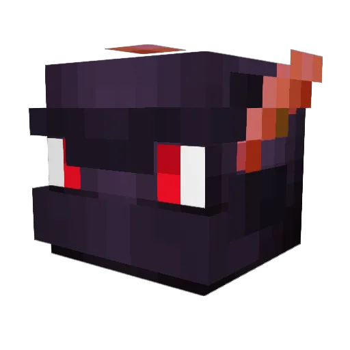 Slushy0218 Minecraft avatar head, 3D render
