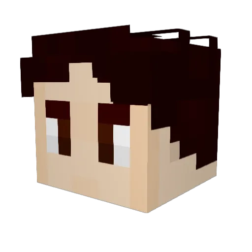SlushyWord77163 Minecraft avatar head, 3D render