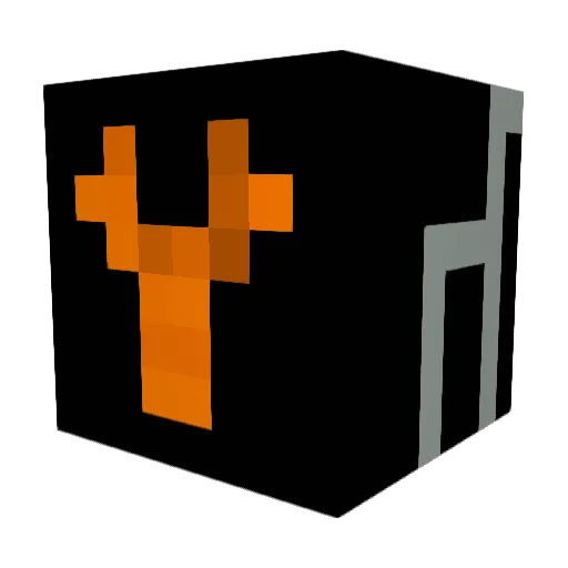 SlyBrady Minecraft avatar head, 3D render