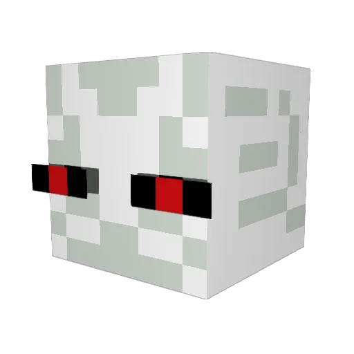 SlyEli333 Minecraft avatar head, 3D render