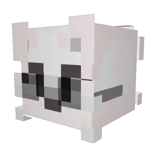 SlyVanVester Minecraft avatar head, 3D render