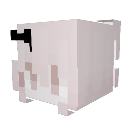 SlydrAB Minecraft avatar head, 3D render