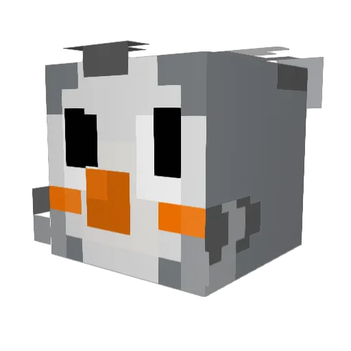 Sm0lCatfish Minecraft avatar head, 3D render