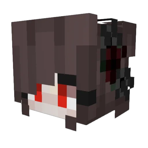Smaden11 Minecraft avatar head, 3D render