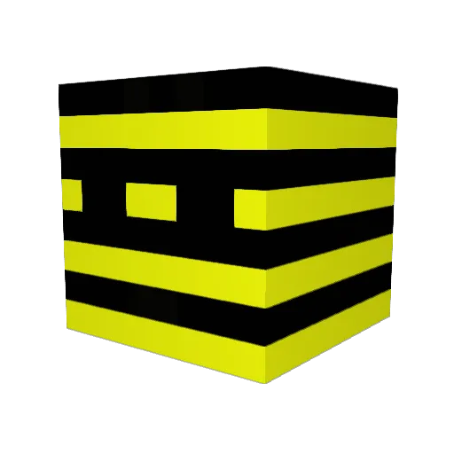 Smakcc Minecraft avatar head, 3D render