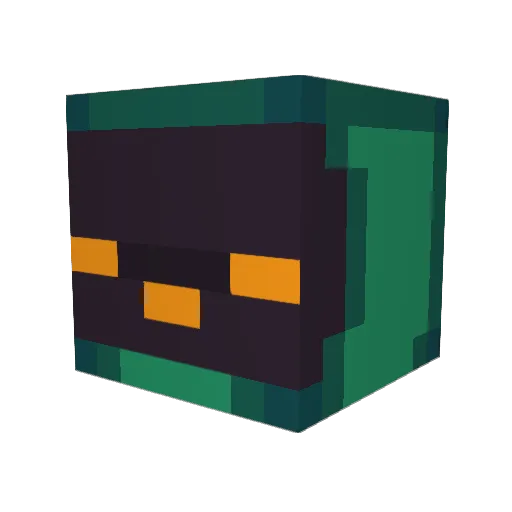 Smal1Rat Minecraft avatar head, 3D render