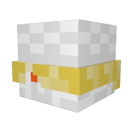 SmallCityGuitar Minecraft avatar head, 3D render