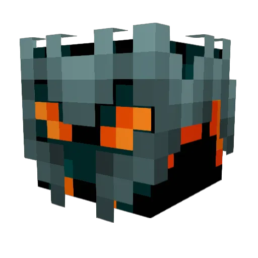 SmallFireSun_ Minecraft avatar head, 3D render