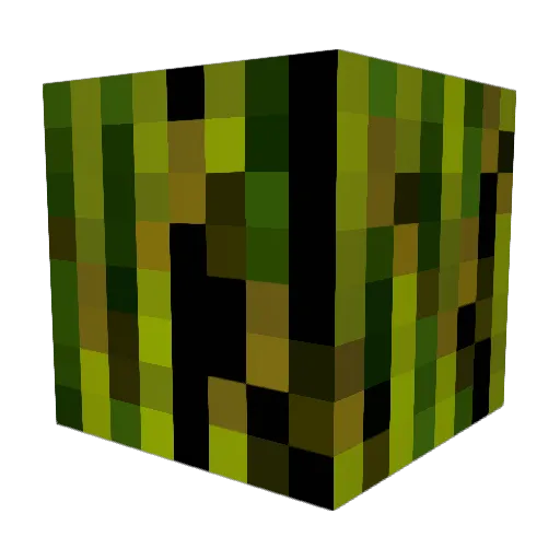 SmallFrog Minecraft avatar head, 3D render