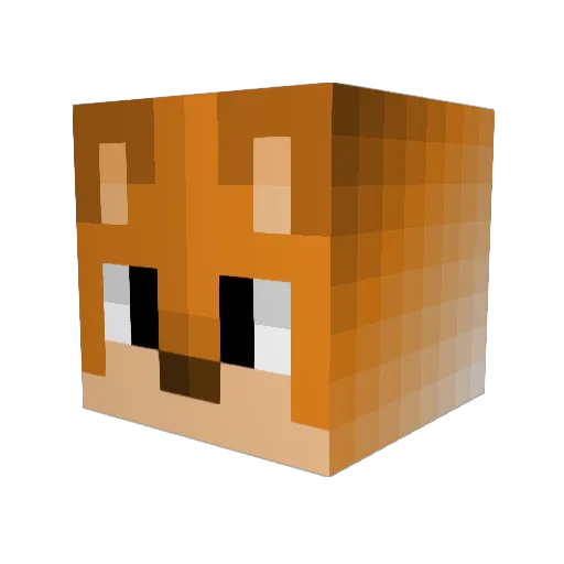 SmallSquire1161 Minecraft avatar head, 3D render